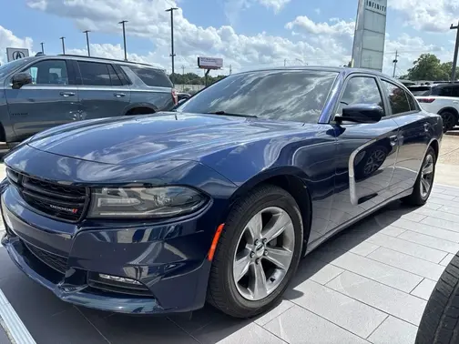 Blue 2015 Dodge Charger SXT