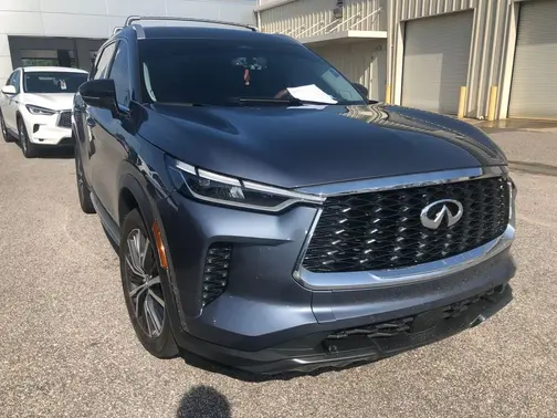 Blue 2024 INFINITI QX60 Sensory