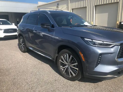 Blue 2024 INFINITI QX60 Sensory