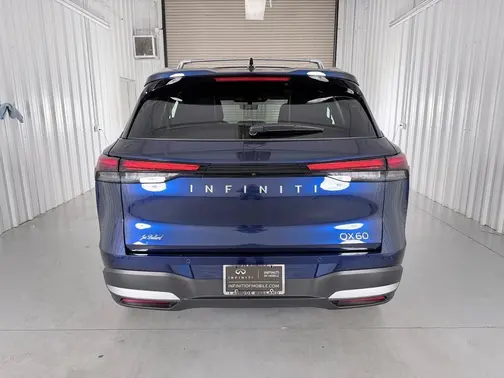 Blue 2026 INFINITI QX60 LUXE