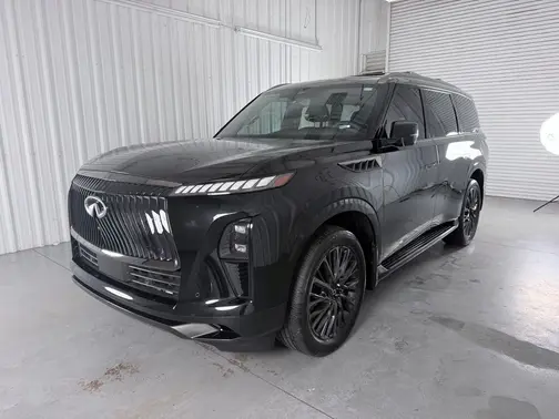 Black 2025 INFINITI QX80 AUTOGRAPH