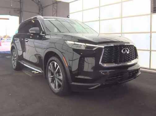 Black 2023 INFINITI QX60 LUXE