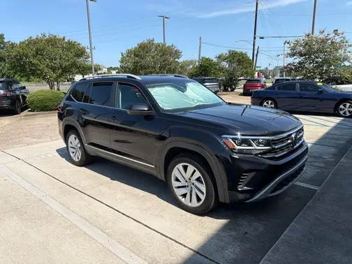 Black 2021 Volkswagen Atlas SEL