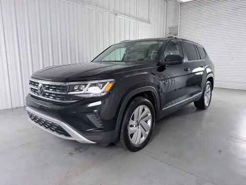 Black 2021 Volkswagen Atlas SEL