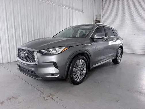 Gray 2023 INFINITI QX50 LUXE