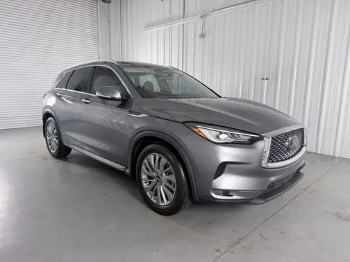 Gray 2023 INFINITI QX50 LUXE
