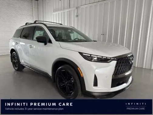 White 2026 INFINITI QX60 SPORT