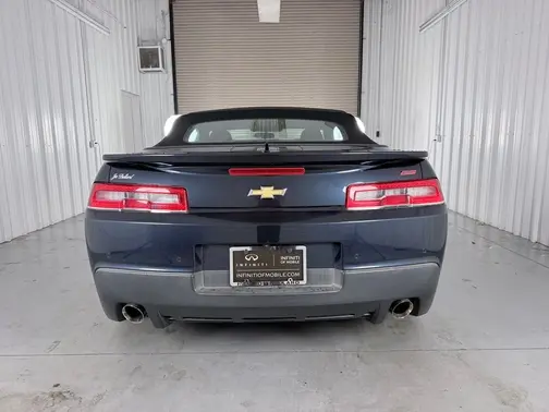 Blue 2014 Chevrolet Camaro SS