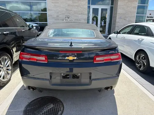 Blue 2014 Chevrolet Camaro SS