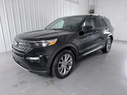 Black 2022 Ford Explorer Limited