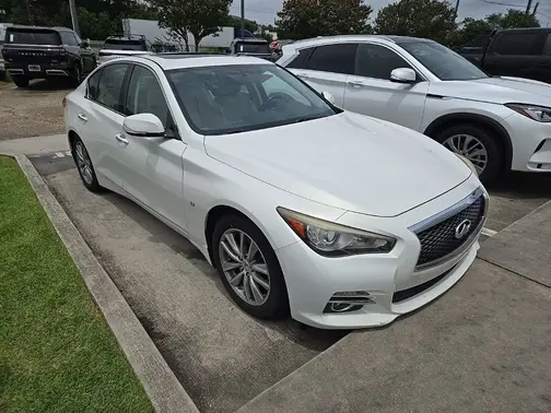 White 2014 INFINITI Q50 Premium