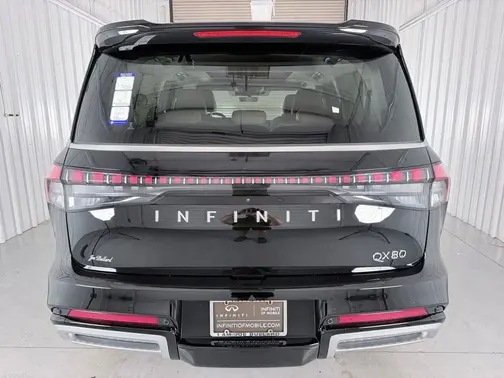 BLACK OBSIDIAN 2026 INFINITI QX80 Pure 2WD