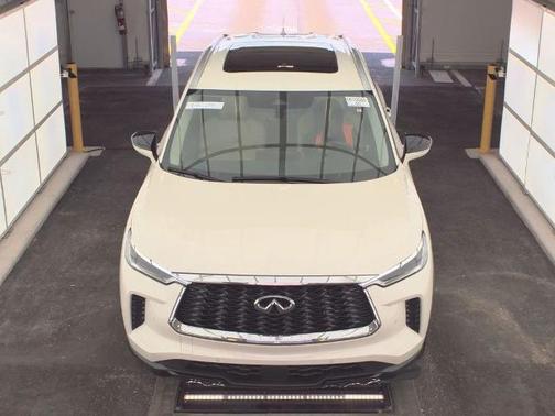 Majestic White 2023 INFINITI QX60 LUXE