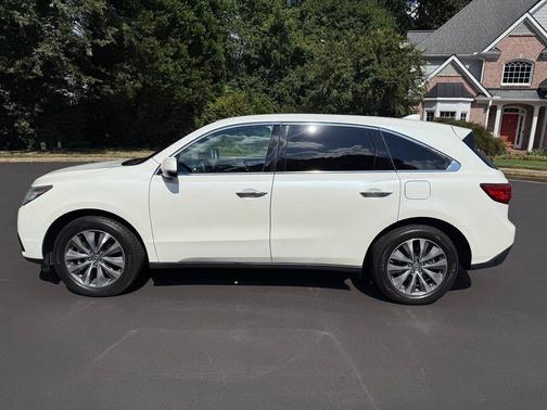 White Diamond Pearl 2016 Acura MDX 3.5L AcuraWatch Plus Package