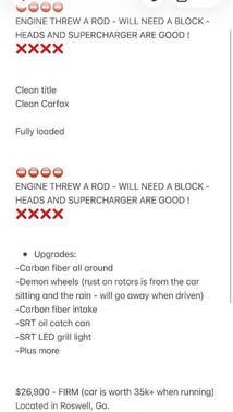 2018 Dodge Charger SRT Hellcat