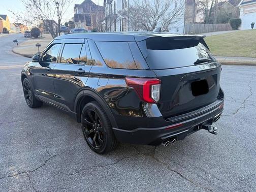 Agate Black Metallic 2021 Ford Explorer ST