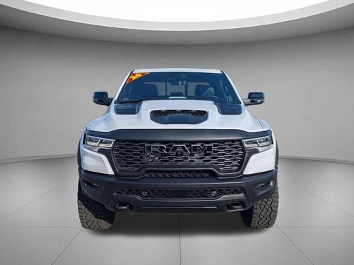 Bright White Clearcoat 2026 RAM 1500 RHO Crew Cab 4x4 5'7' Box