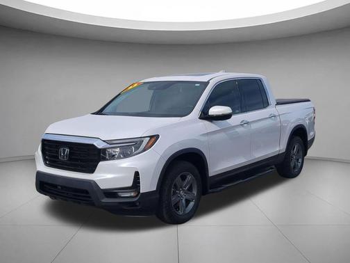 Platinum White Pearl 2023 Honda Ridgeline RTL-E