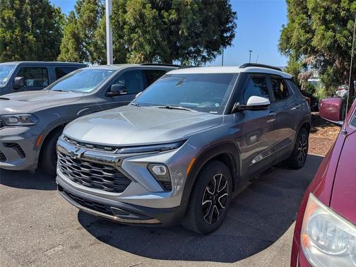 Sterling Gray Metallic 2025 Chevrolet Trailblazer ACTIV