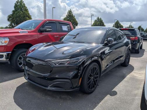 Shadow Black 2025 Ford Mustang Mach-E Premium