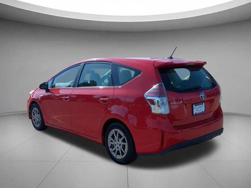 Absolutely Red 2017 Toyota Prius v Three