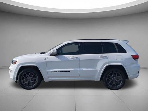 Bright White Clearcoat 2021 Jeep Grand Cherokee 80th Anniversary 4x4