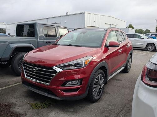 Red Crimson 2021 Hyundai TUCSON Ultimate