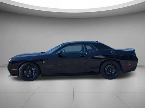 Pitch Black Clearcoat 2023 Dodge Challenger SRT Hellcat