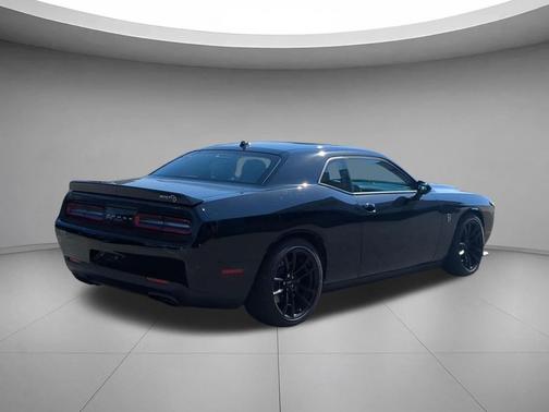 Pitch Black Clearcoat 2023 Dodge Challenger SRT Hellcat