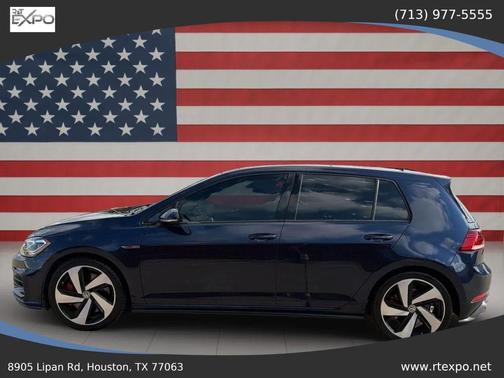 Blue 2018 Volkswagen Golf GTI 2.0T S 4-Door