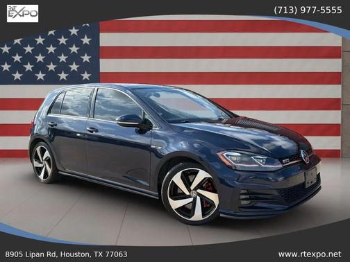 Blue 2018 Volkswagen Golf GTI 2.0T S 4-Door