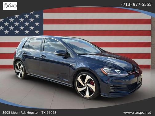 Blue 2018 Volkswagen Golf GTI 2.0T S 4-Door