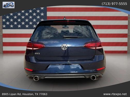 Blue 2018 Volkswagen Golf GTI 2.0T S 4-Door