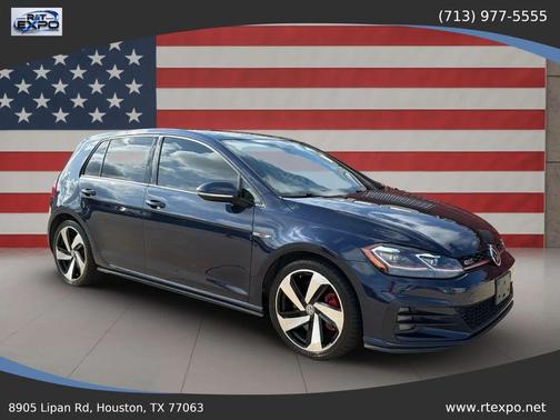 Blue 2018 Volkswagen Golf GTI 2.0T S 4-Door