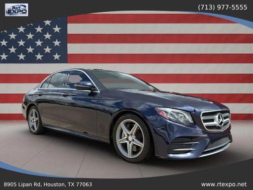Lunar Blue Metallic 2017 Mercedes-Benz E-Class E 300 Sedan 4D