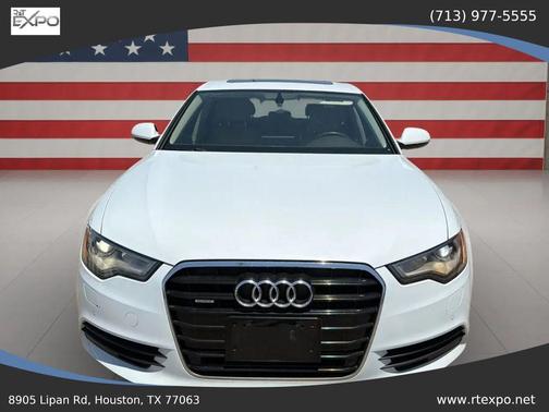 White 2015 Audi A6 2.0T Premium