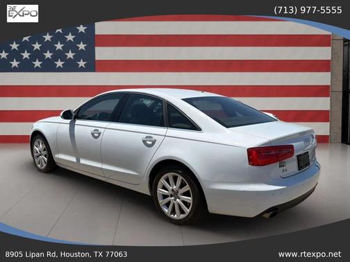 White 2015 Audi A6 2.0T Premium