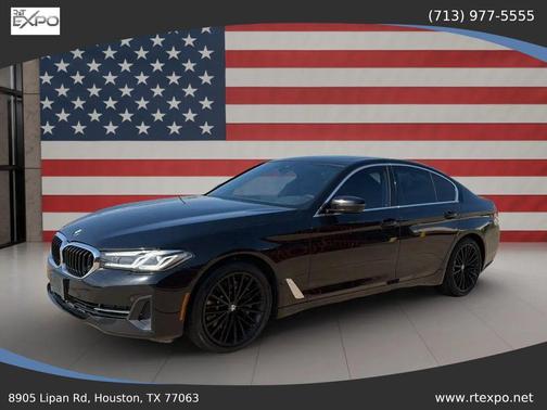 Black 2022 BMW 530 i