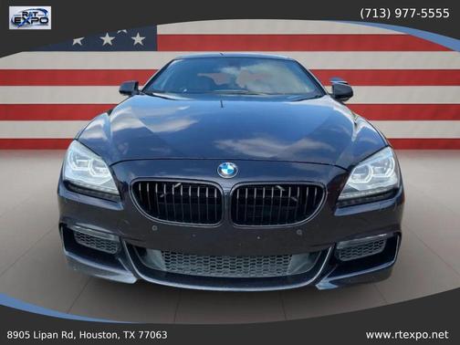 Blue 2015 BMW 640 i xDrive