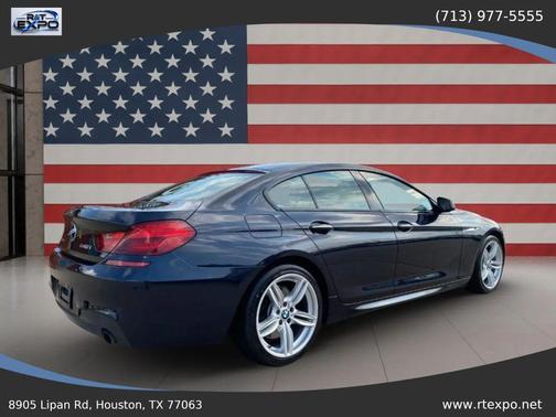 Blue 2015 BMW 640 i xDrive
