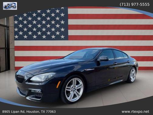 Blue 2015 BMW 640 i xDrive