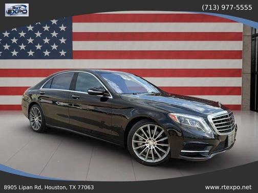 Black 2015 Mercedes-Benz S-Class S 550 Sedan 4D