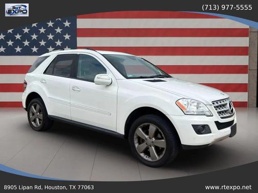 Arctic White 2009 Mercedes-Benz M-Class 4MATIC