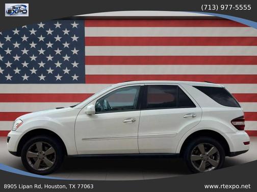 Arctic White 2009 Mercedes-Benz M-Class 4MATIC