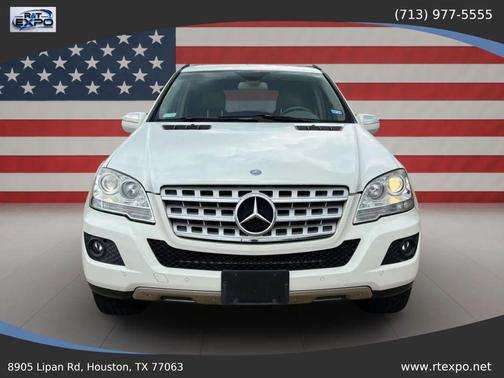 Arctic White 2009 Mercedes-Benz M-Class 4MATIC