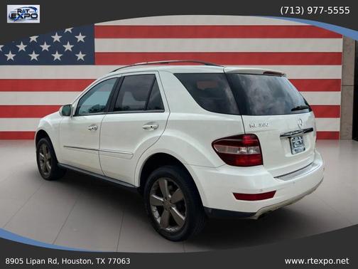 Arctic White 2009 Mercedes-Benz M-Class 4MATIC