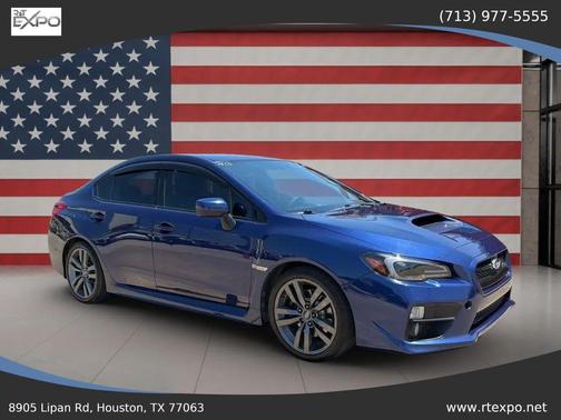 Blue 2017 Subaru WRX Premium