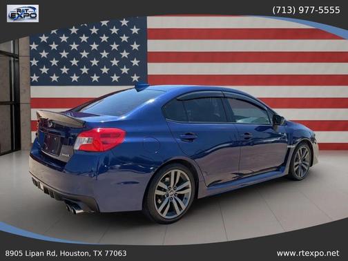 Blue 2017 Subaru WRX Premium