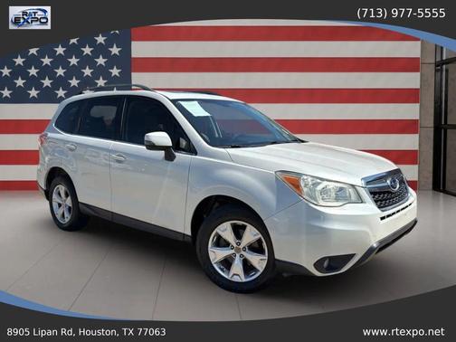 Satin White Pearl 2014 Subaru Forester 2.5i Touring