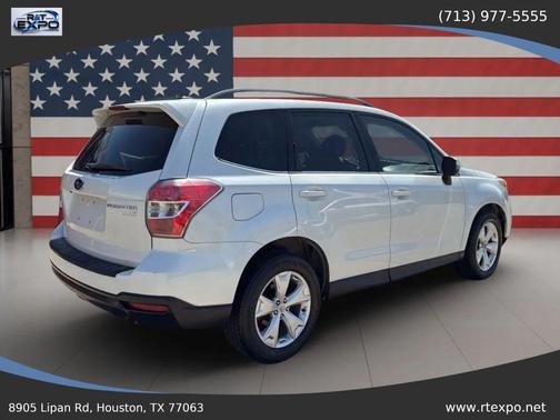 Satin White Pearl 2014 Subaru Forester 2.5i Touring
